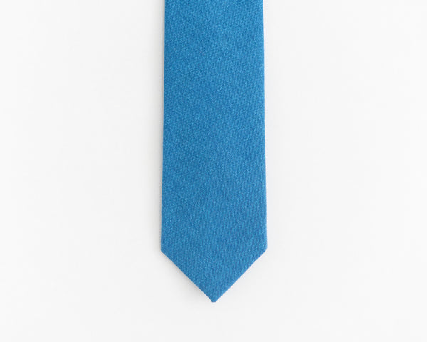 Sky blue tie