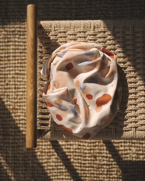 Summer scarf / Maya cream