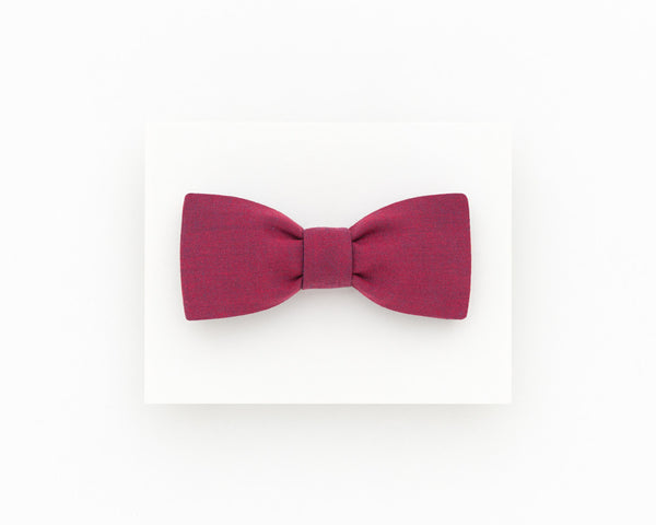 Dark rose men's bow tie, rose wedding groom's bow tie - Isola bow tie