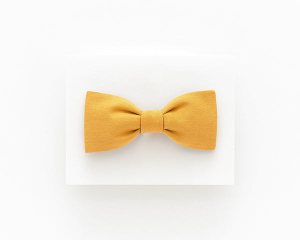 Mustard bow tie