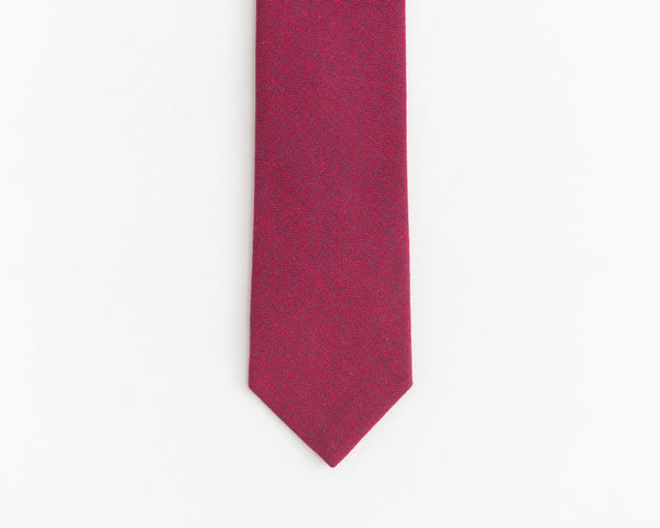 Raspberry red tie